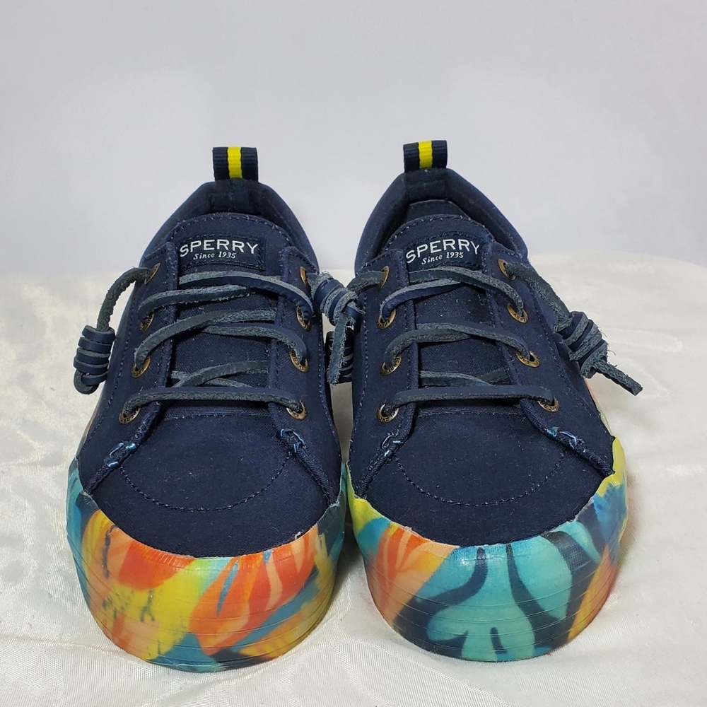 Womens Sperry Size 7 Crest Vibe Platform Sneakers. - Picture 3 of 9